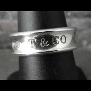Authentic Tiffany & Co silver ring
